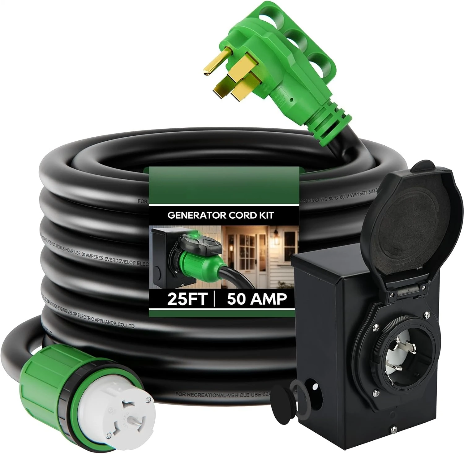 Комбинированный комплект аварийного питания, 25-футовый шнур генератора на 50 А и входной блок питания, шнур генератора NEMA 14-50P до SS2-50R — горячая распродажа
Комбинированный комплект аварийного питания, 25-футовый шнур генератора на 50 А и входной блок питания, шнур генератора NEMA 14-50P до SS2-50R — горячая распродажа