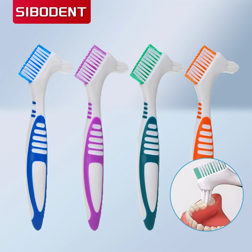 1 pc. Denture cleaning brush for deep cleaning, washing dentures, reusable invisible orthodontic appliances and decalcification.
1 pc. Denture cleaning brush for deep cleaning, washing dentures, reusable invisible orthodontic appliances and decalcification.