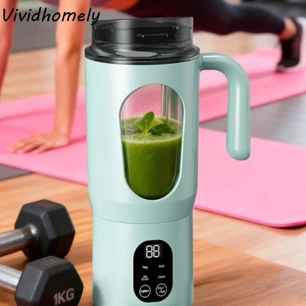 Large Capacity Portable Juice Maker Wireless Leak Proof Handheld Blender Bottle Rechargeable Digital Display Juicing Cup Outdoor
Large Capacity Portable Juice Maker Wireless Leak Proof Handheld Blender Bottle Rechargeable Digital Display Juicing Cup Outdoor