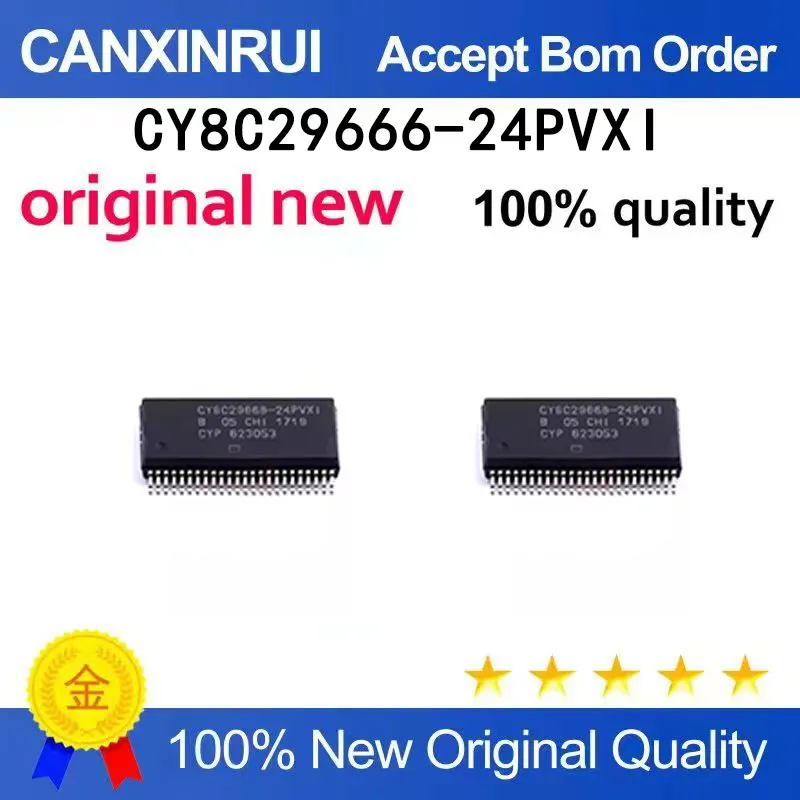 (5pcs-100pcs)CY8C29666 CY8C2966-24PVXI 8-bit microcontroller chip brand new in stock
(5pcs-100pcs)CY8C29666 CY8C2966-24PVXI 8-bit microcontroller chip brand new in stock