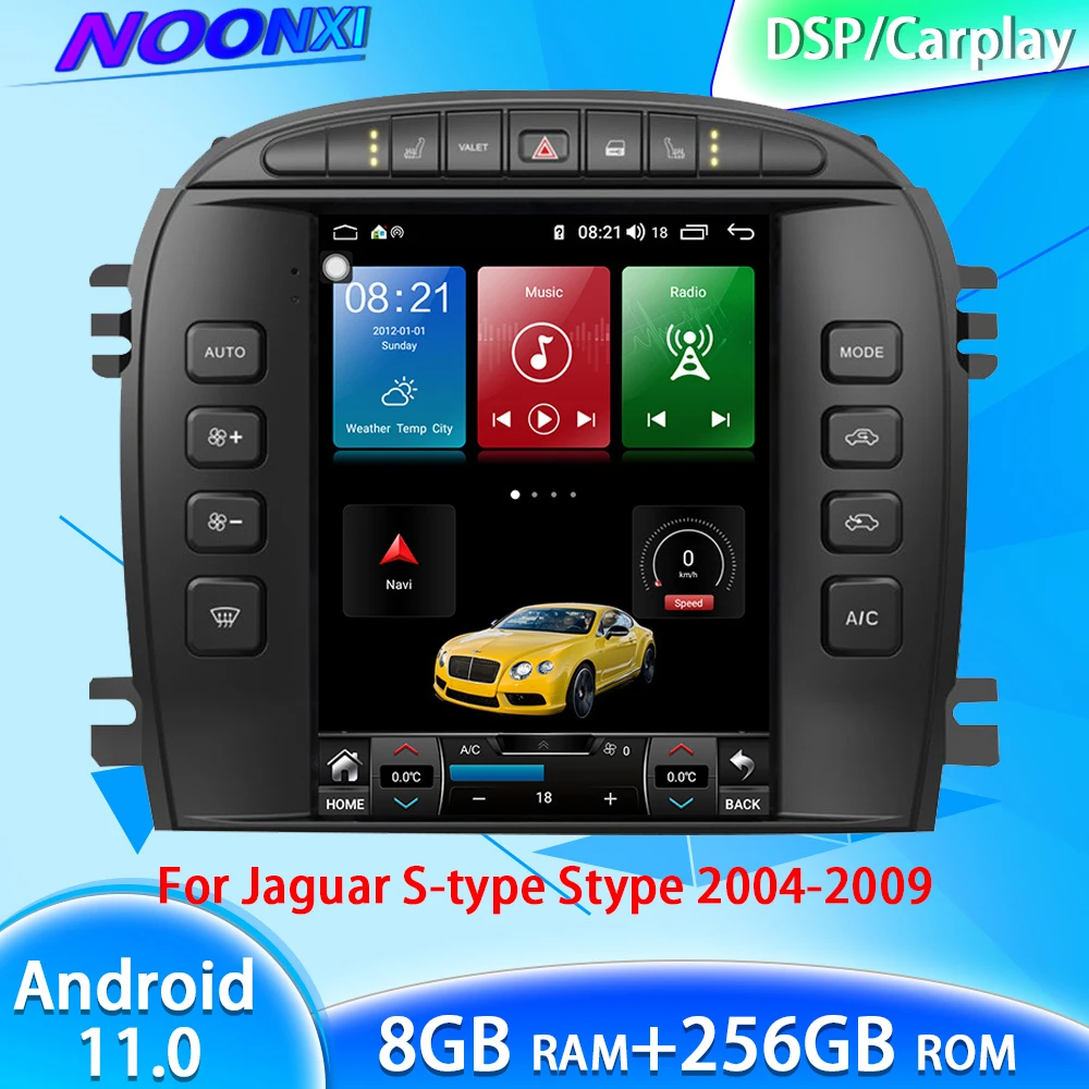 Автомобильный мультимедийный плеер, 8 ГБ + 256 ГБ, для Jaguar S-type 2004-2009 Android 11,0, стерео, GPS, Bluetooth, Тесла, стиль, экран, аудио, 2DIN
Автомобильный мультимедийный плеер, 8 ГБ + 256 ГБ, для Jaguar S-type 2004-2009 Android 11,0, стерео, GPS, Bluetooth, Тесла, стиль, экран, аудио, 2DIN