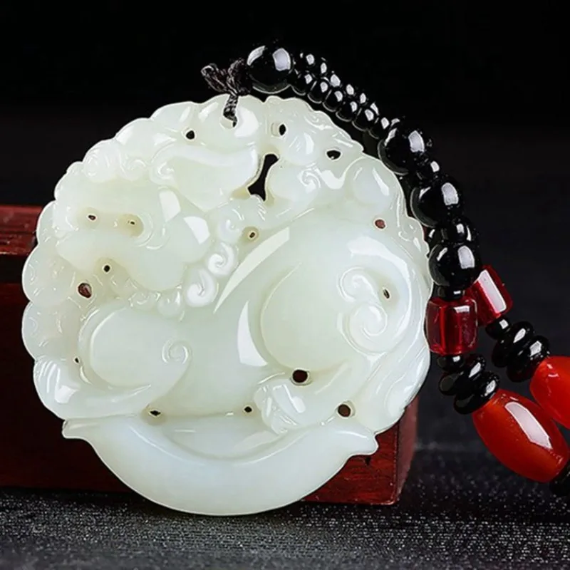 Подвеска Hetian Jade Pixiu из слиток, подвеска Pixiu для мужчин и женщин, нефритовая подвеска
Подвеска Hetian Jade Pixiu из слиток, подвеска Pixiu для мужчин и женщин, нефритовая подвеска