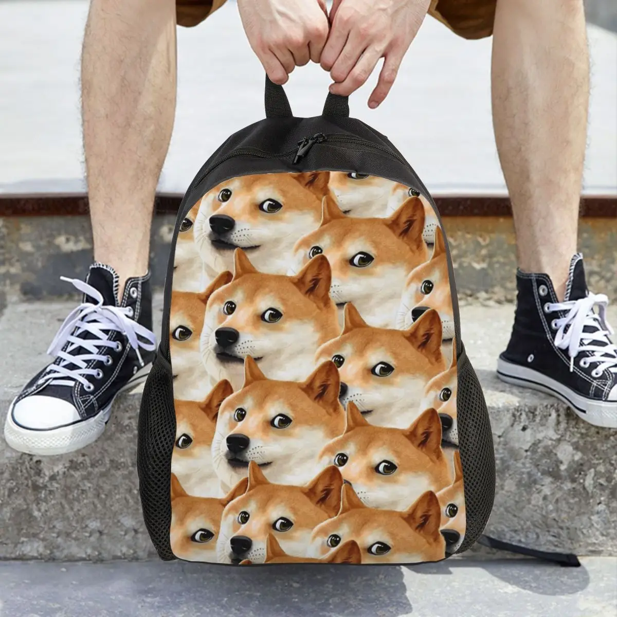 Doge Shiba Inu Memes Backpack Hot Sale Daypack Large Capacity Children BookBag School Bag Shoulder Bags for Men Women
Doge Shiba Inu Memes Backpack Hot Sale Daypack Large Capacity Children BookBag School Bag Shoulder Bags for Men Women