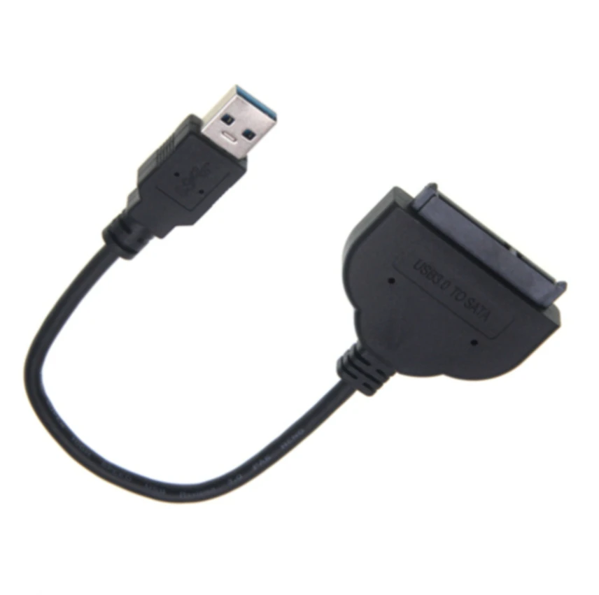 300pcs 22 Pin SATA to USB Cable USB3.0 To Sata Adapter Cord Connector Converter For 2.5 Inch External HDD SSD for PC Computer
300pcs 22 Pin SATA to USB Cable USB3.0 To Sata Adapter Cord Connector Converter For 2.5 Inch External HDD SSD for PC Computer
