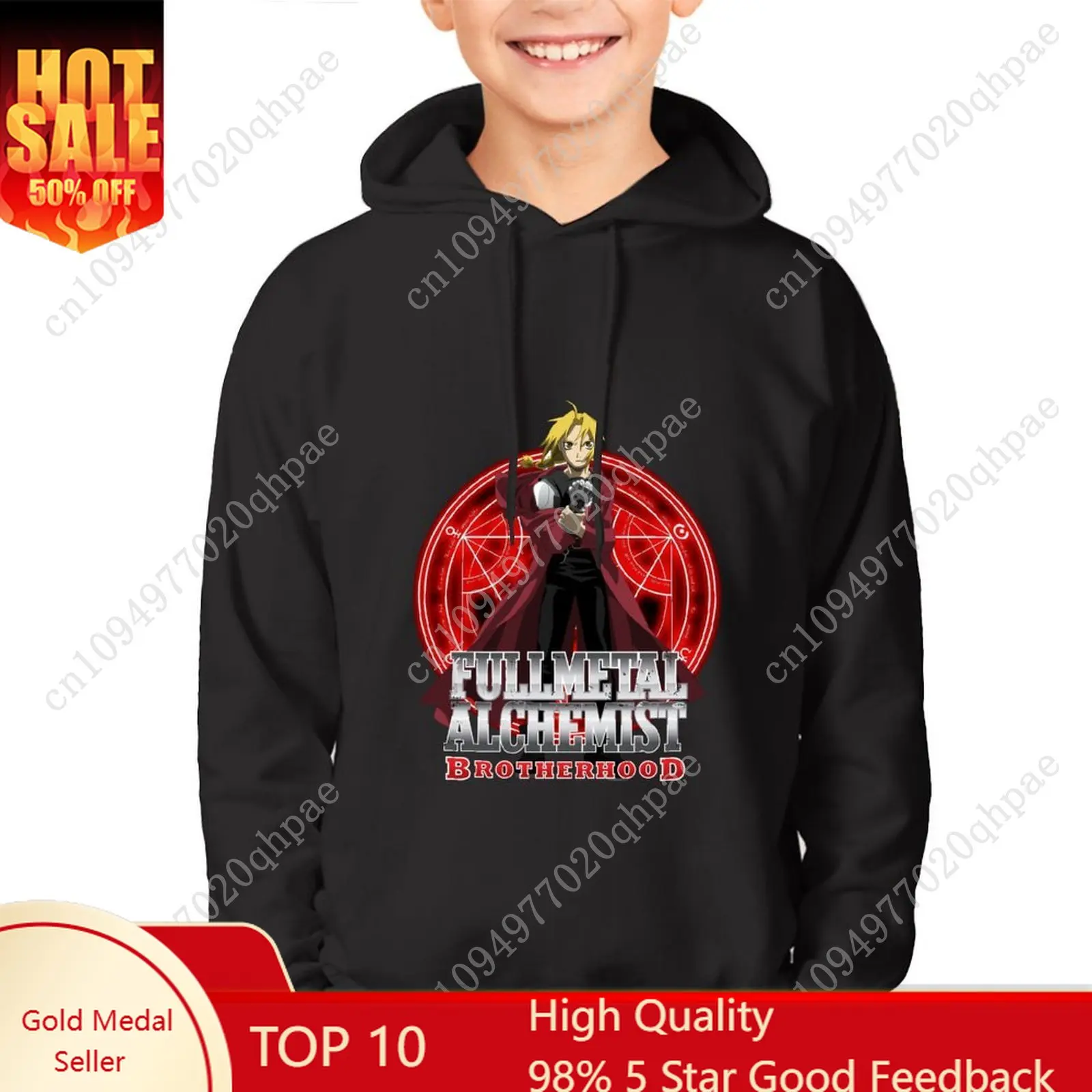 Fullmetal Alchemist Hoodie Boys Girls Childs Cotton High Quality Sweatshirt Lightweight Comfortable Custom Made Autumn Tops
Fullmetal Alchemist Hoodie Boys Girls Childs Cotton High Quality Sweatshirt Lightweight Comfortable Custom Made Autumn Tops