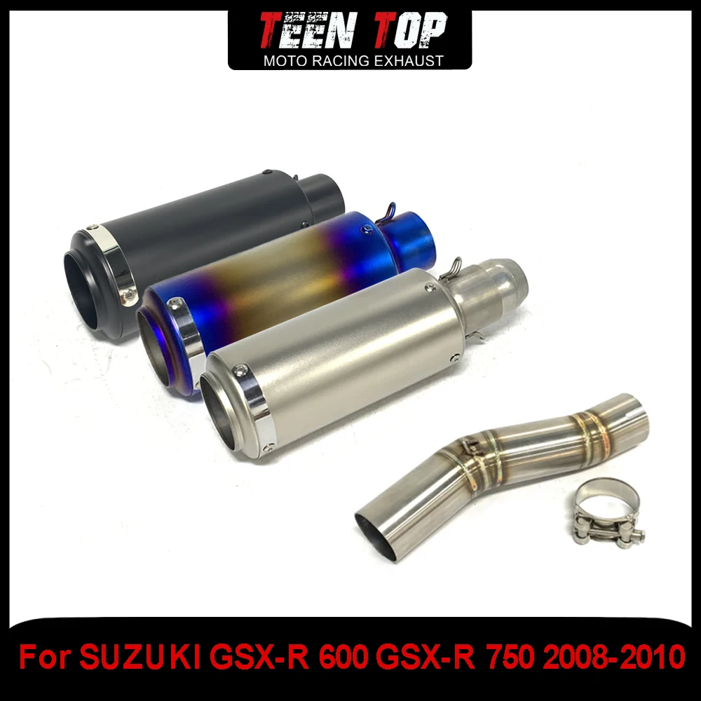 For SUZUKI GSX-R 600 GSX-R 750 Slip-on Exhaust Middle Link Pipe Stainless Steel Moto Escape GSX-R 600 2008-2010 Connect Tube
For SUZUKI GSX-R 600 GSX-R 750 Slip-on Exhaust Middle Link Pipe Stainless Steel Moto Escape GSX-R 600 2008-2010 Connect Tube