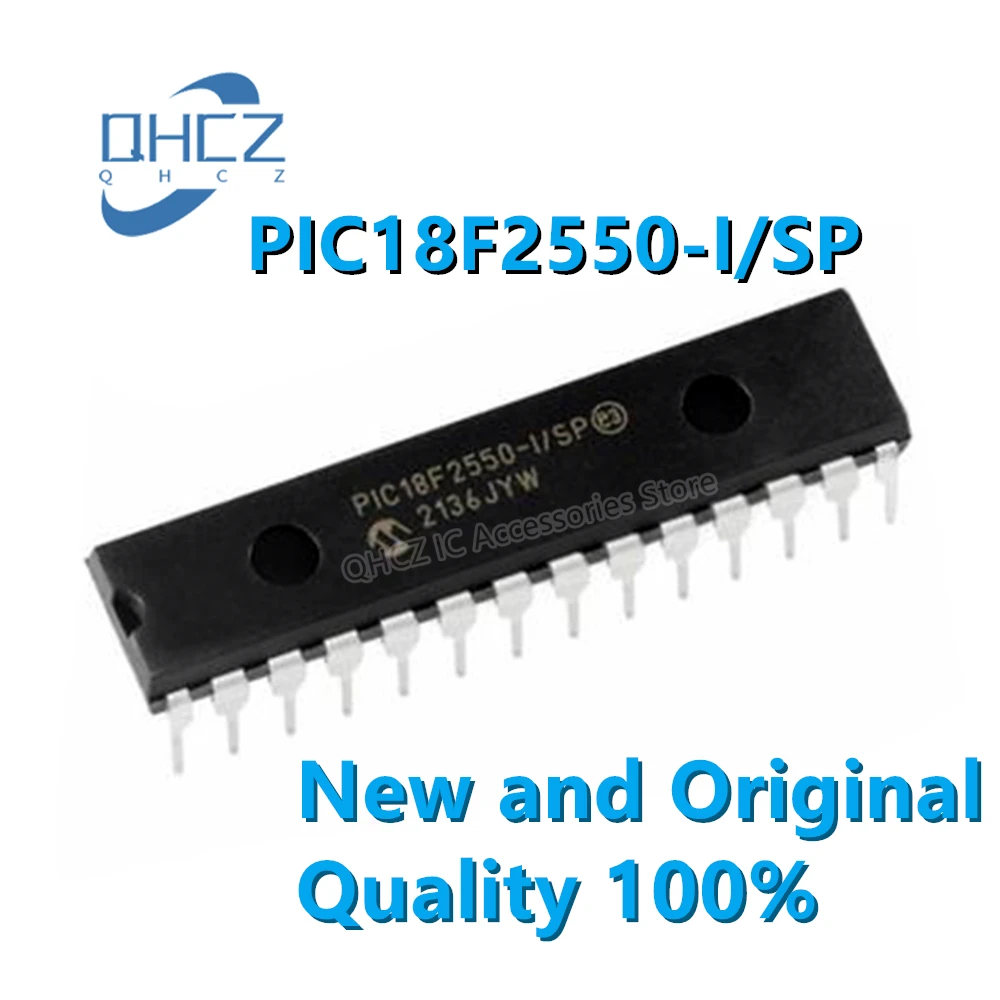 1pcs/lot 100% New Original PIC18F2550-I/SP PIC18F2550-ISP PIC18F2550 I/SP PIC18F2550 18F2550 DIP-28 In Stock
1pcs/lot 100% New Original PIC18F2550-I/SP PIC18F2550-ISP PIC18F2550 I/SP PIC18F2550 18F2550 DIP-28 In Stock