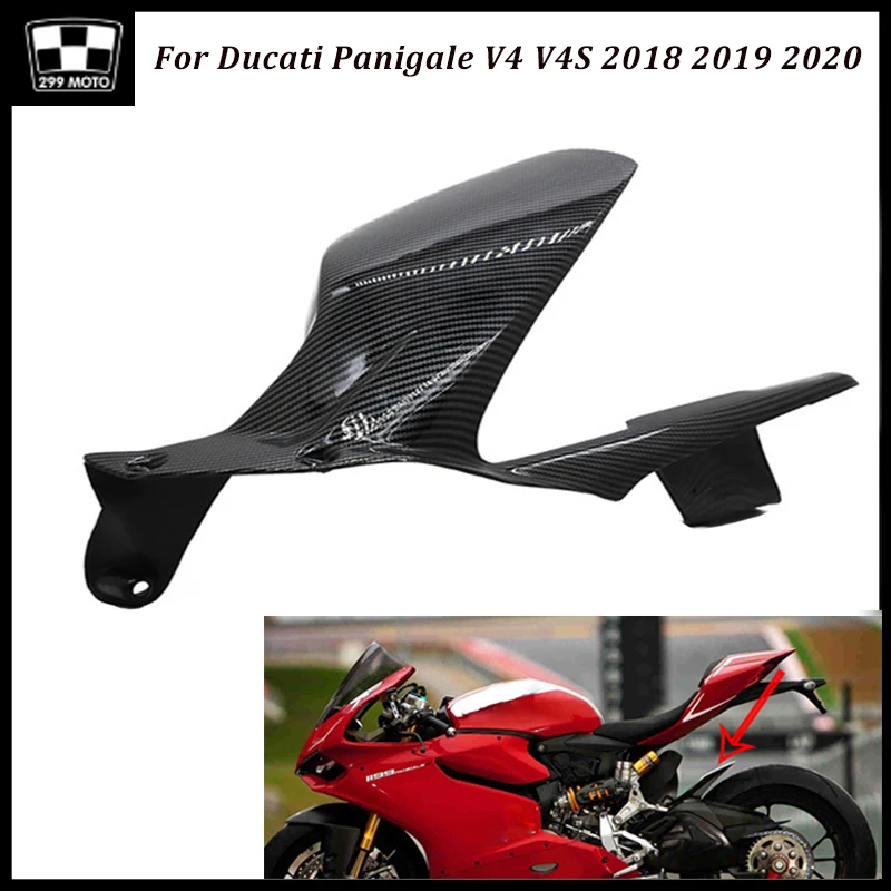 For Ducati Panigale V4 V4S 2018 2019 2020 ABS Carbon Fiber Color Rear Wing Fender Splash Guard Fairing Motorcycle Accessories
For Ducati Panigale V4 V4S 2018 2019 2020 ABS Carbon Fiber Color Rear Wing Fender Splash Guard Fairing Motorcycle Accessories
