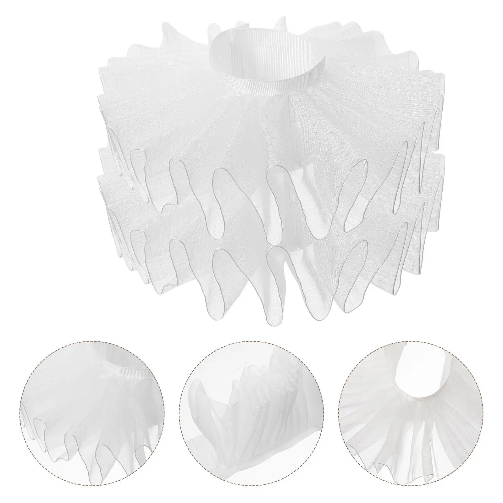 1Pair Ruffle Wrist Cuffs Breathable Fingerless Wrist Sleeves Decorative Dress Accessories for Women Lolita Costume
1Pair Ruffle Wrist Cuffs Breathable Fingerless Wrist Sleeves Decorative Dress Accessories for Women Lolita Costume