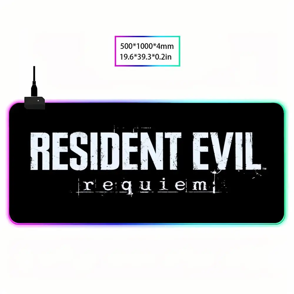 RGB HD Printing Computer Gamer Speed Mousepad New R-Resident Evil Requiem Rubber Lock Edge Deskmat XXL Non-slip Keyboard HYBXAXC
RGB HD Printing Computer Gamer Speed Mousepad New R-Resident Evil Requiem Rubber Lock Edge Deskmat XXL Non-slip Keyboard HYBXAXC