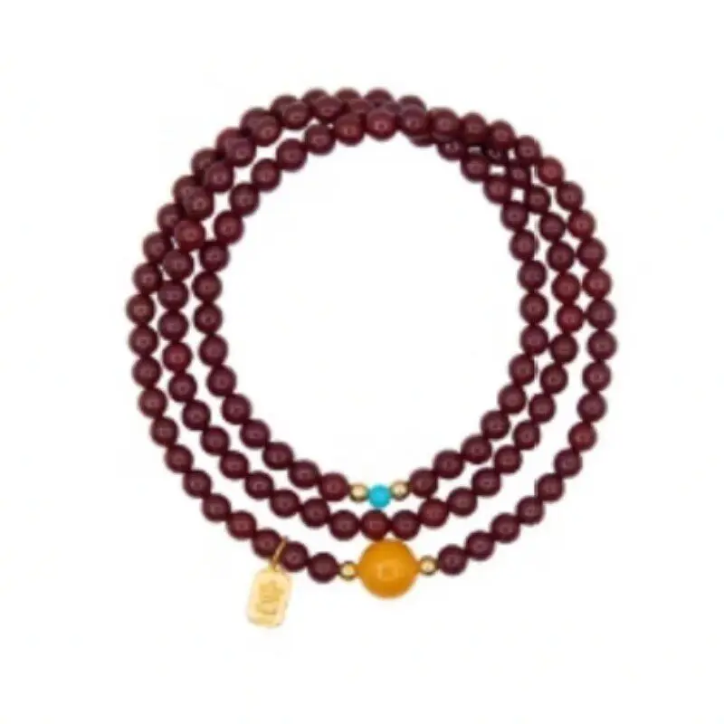 Triple Wrap Cinnabar Amber Bracelet with Fortune Beads for Women Men Besties Lucky Year Gift for Girlfriend Gifts
Triple Wrap Cinnabar Amber Bracelet with Fortune Beads for Women Men Besties Lucky Year Gift for Girlfriend Gifts