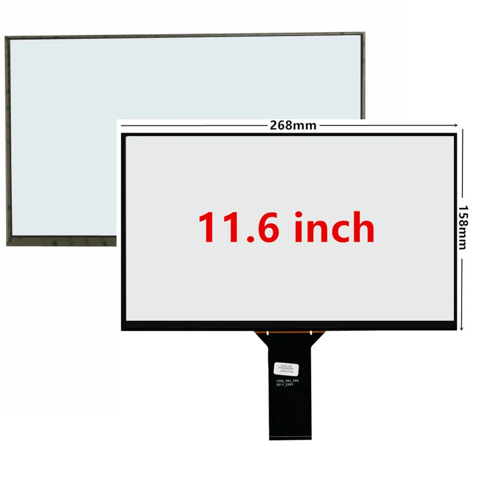 11.6'' 268*158mm universal capacitive touch screen G+G structure USB converter plug and play 10 point touch for Windows/Android
11.6'' 268*158mm universal capacitive touch screen G+G structure USB converter plug and play 10 point touch for Windows/Android