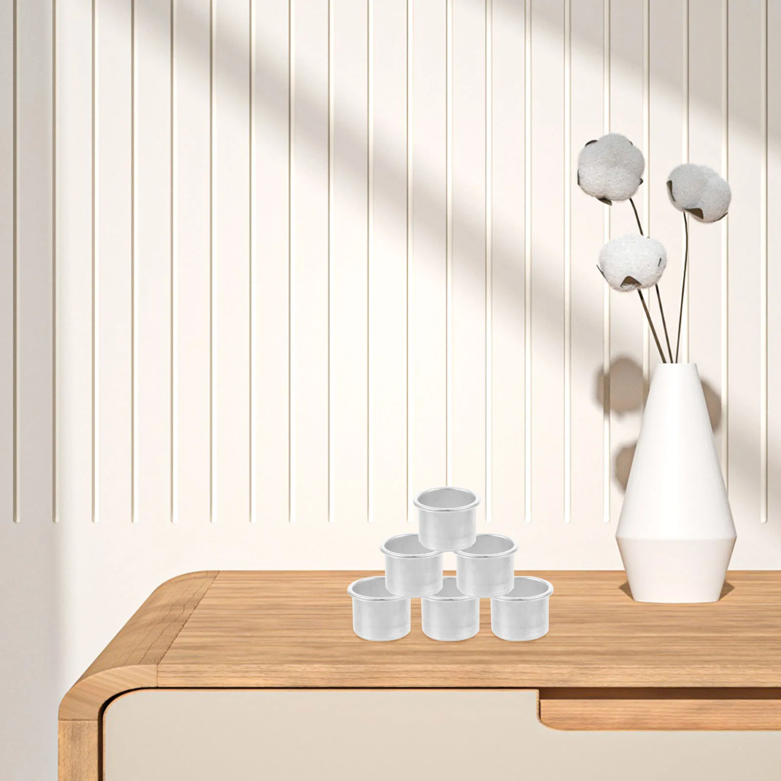 50Pcs Aluminum Inserts Metal Candlestick Holder Cups Tea Light Making Containers for Wedding Birthday Christmas
50Pcs Aluminum Inserts Metal Candlestick Holder Cups Tea Light Making Containers for Wedding Birthday Christmas