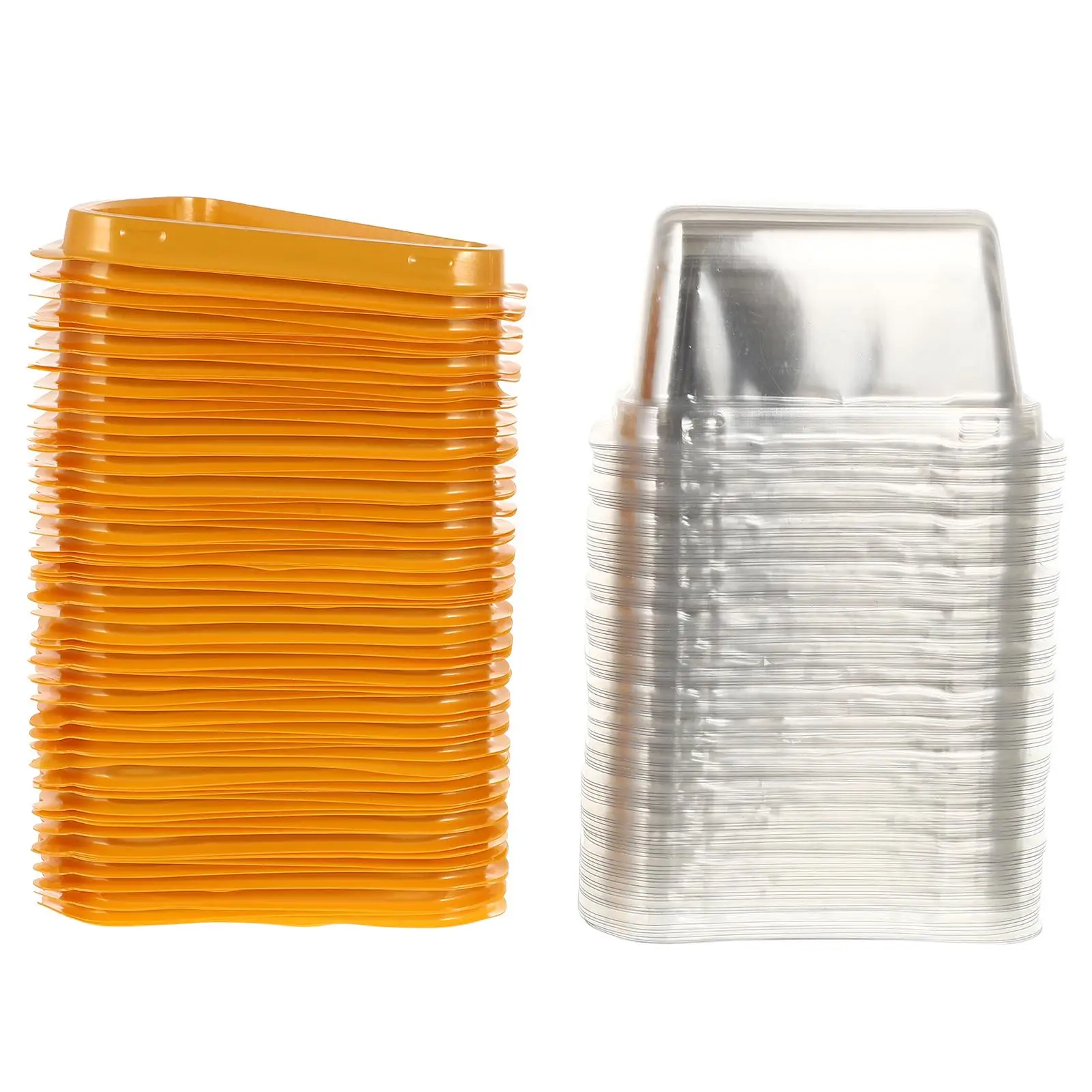 100pcs Cake Box Clear PET Food Grade Non Slip Base Dessert Container Sealed Lid Bakery Packaging
100pcs Cake Box Clear PET Food Grade Non Slip Base Dessert Container Sealed Lid Bakery Packaging