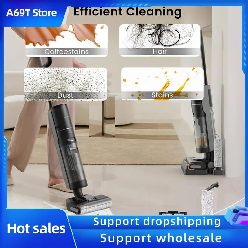 A69T High-Efficiency HEPA Filters And Brush Roll Set For Dreame H12 Pro / H12 Dual / H13 Pro Wet Dry Vacuum
A69T High-Efficiency HEPA Filters And Brush Roll Set For Dreame H12 Pro / H12 Dual / H13 Pro Wet Dry Vacuum