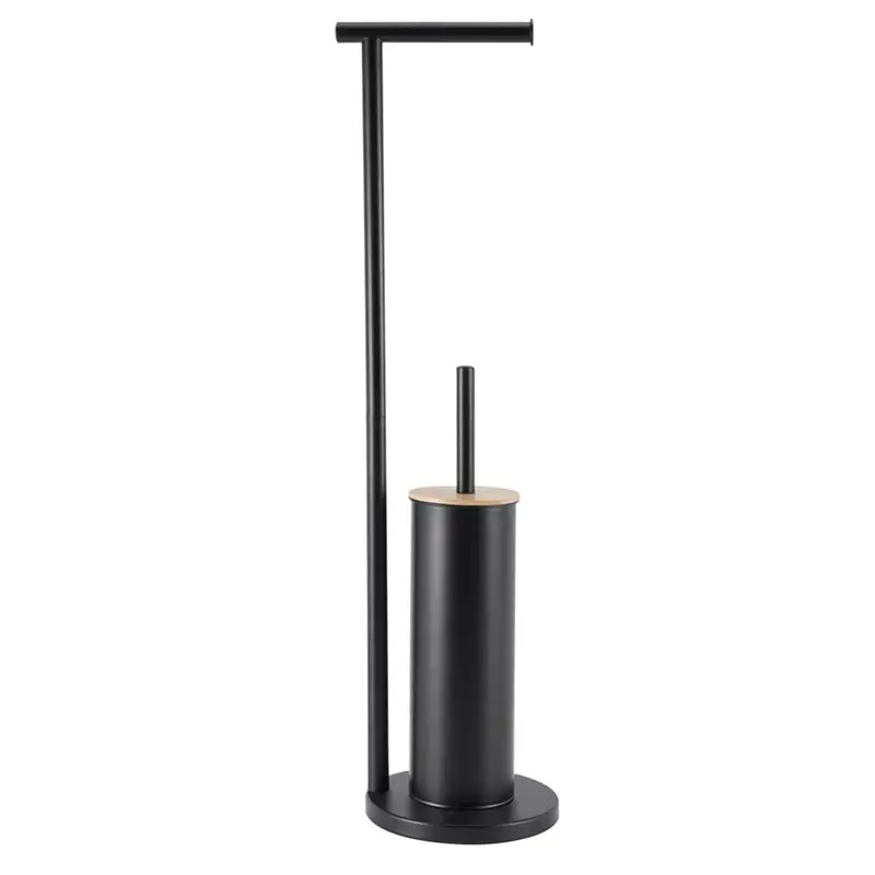 ABRE-Minimalist Standing Tissue Holder 2-In-1 Toilet Brush Bathroom Toilet Paper Shelf.
ABRE-Minimalist Standing Tissue Holder 2-In-1 Toilet Brush Bathroom Toilet Paper Shelf.