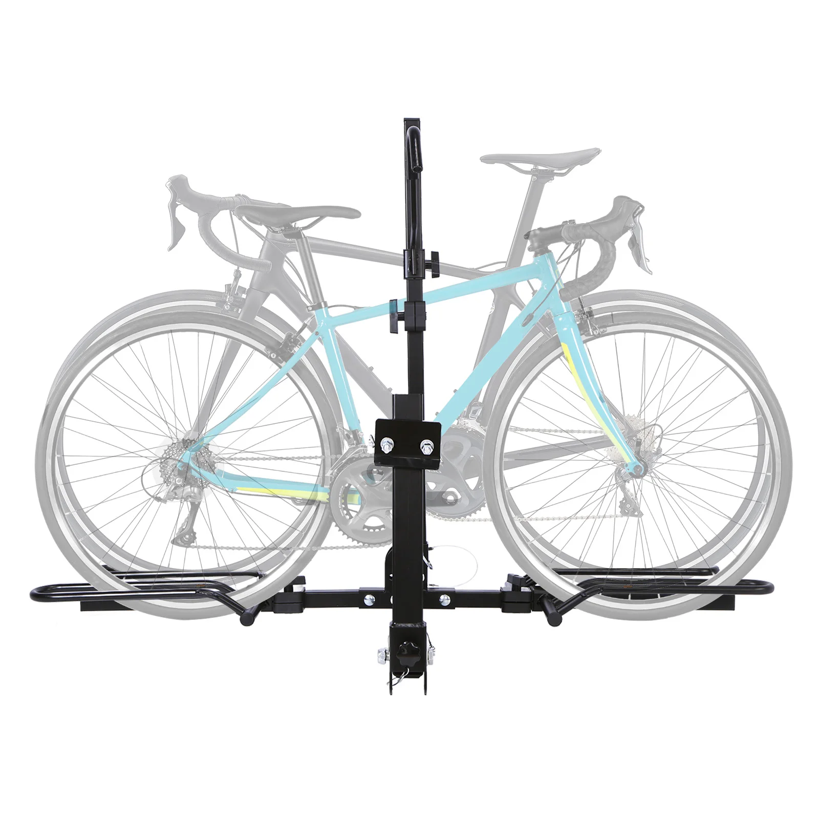 2 Bikes Bicycle Carrier Rack Adjustable Trailer Hitch Bike Rack Foldable Car Rear Hanging Frame for Standard Fat Tire and E-Bike
2 Bikes Bicycle Carrier Rack Adjustable Trailer Hitch Bike Rack Foldable Car Rear Hanging Frame for Standard Fat Tire and E-Bike