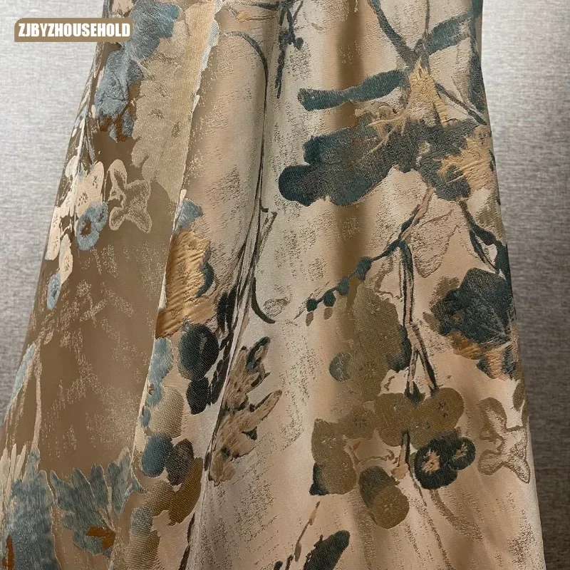 Chinese Style Light Luxury Curtains for Living Dining Room Bedroom Bamboo Knot Jacquard Precision Twisted Customize
Chinese Style Light Luxury Curtains for Living Dining Room Bedroom Bamboo Knot Jacquard Precision Twisted Customize