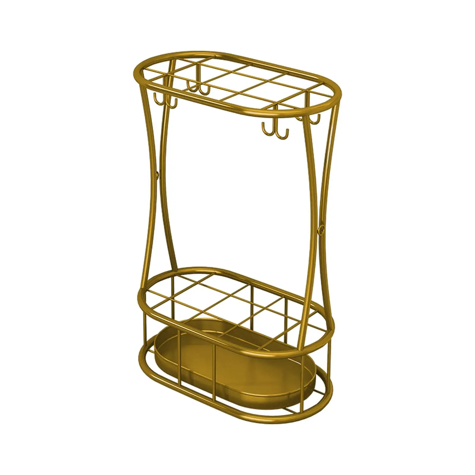 Metal Umbrella Stand Storage Bin with Drip Tray Umbrella Holder for Gift Wrap Tubes
Metal Umbrella Stand Storage Bin with Drip Tray Umbrella Holder for Gift Wrap Tubes