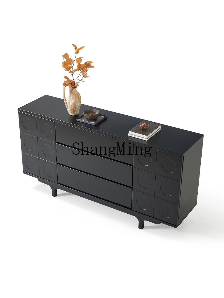 HJ new retro style solid wood chest, bedroom, living room against the wall, storage and storage cabinet
HJ new retro style solid wood chest, bedroom, living room against the wall, storage and storage cabinet