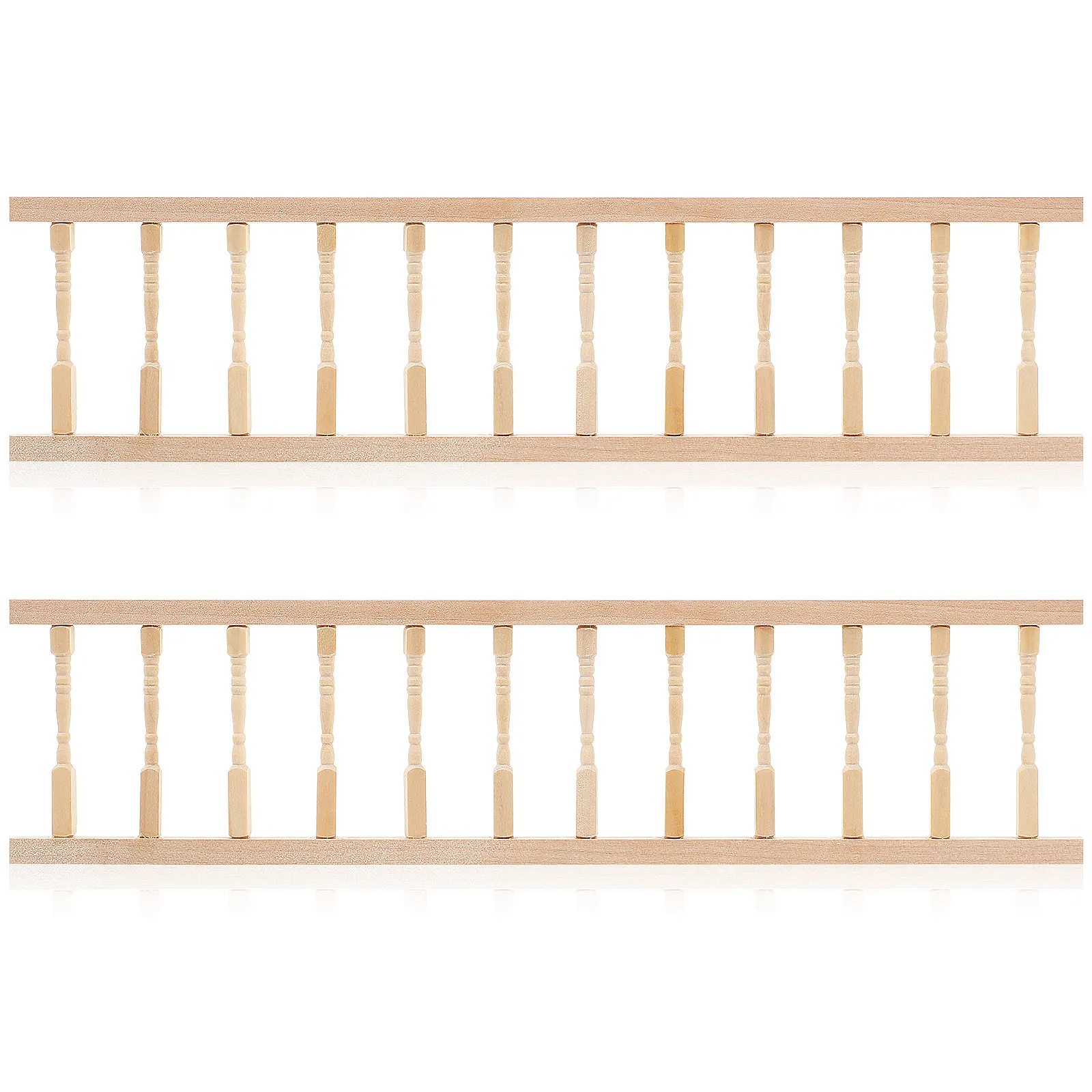 2Pcs Wooden Handrails Premium Material Mini Handrail for 1 12 Dollhouse DIY Miniature Decors Graduation Design
2Pcs Wooden Handrails Premium Material Mini Handrail for 1 12 Dollhouse DIY Miniature Decors Graduation Design