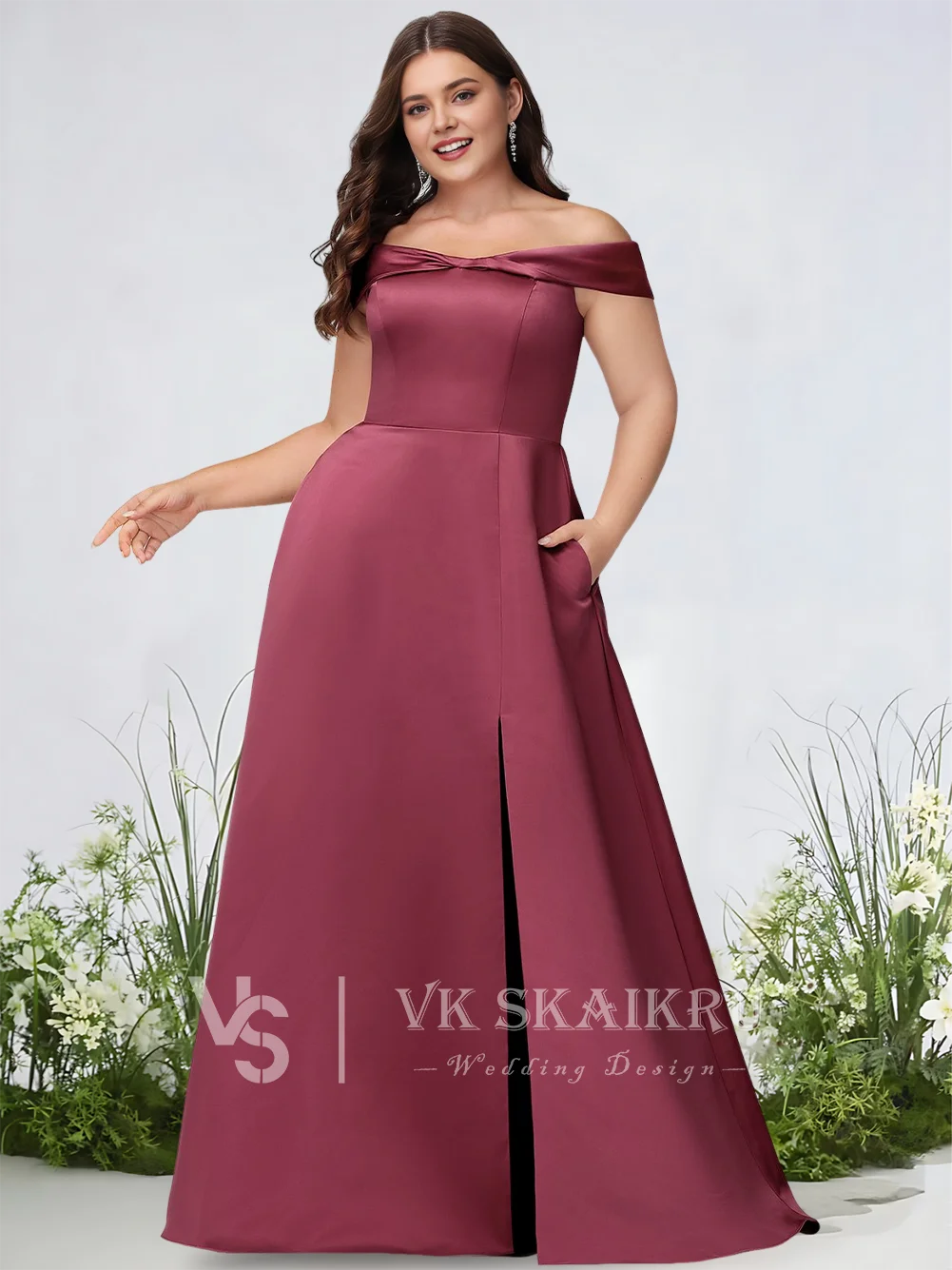 A Elegant Champagne Bridesmaid Dresses Off The Shoulder Satin Floor-Length Wedding Party Dress For Women Wedding Guest Gown 2025
A Elegant Champagne Bridesmaid Dresses Off The Shoulder Satin Floor-Length Wedding Party Dress For Women Wedding Guest Gown 2025
