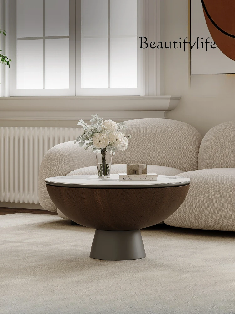 Italian Minimalist round Storage Tea Table High-End Designer Model Creative Small Apartment Multi-Functional Tea Table
Italian Minimalist round Storage Tea Table High-End Designer Model Creative Small Apartment Multi-Functional Tea Table
