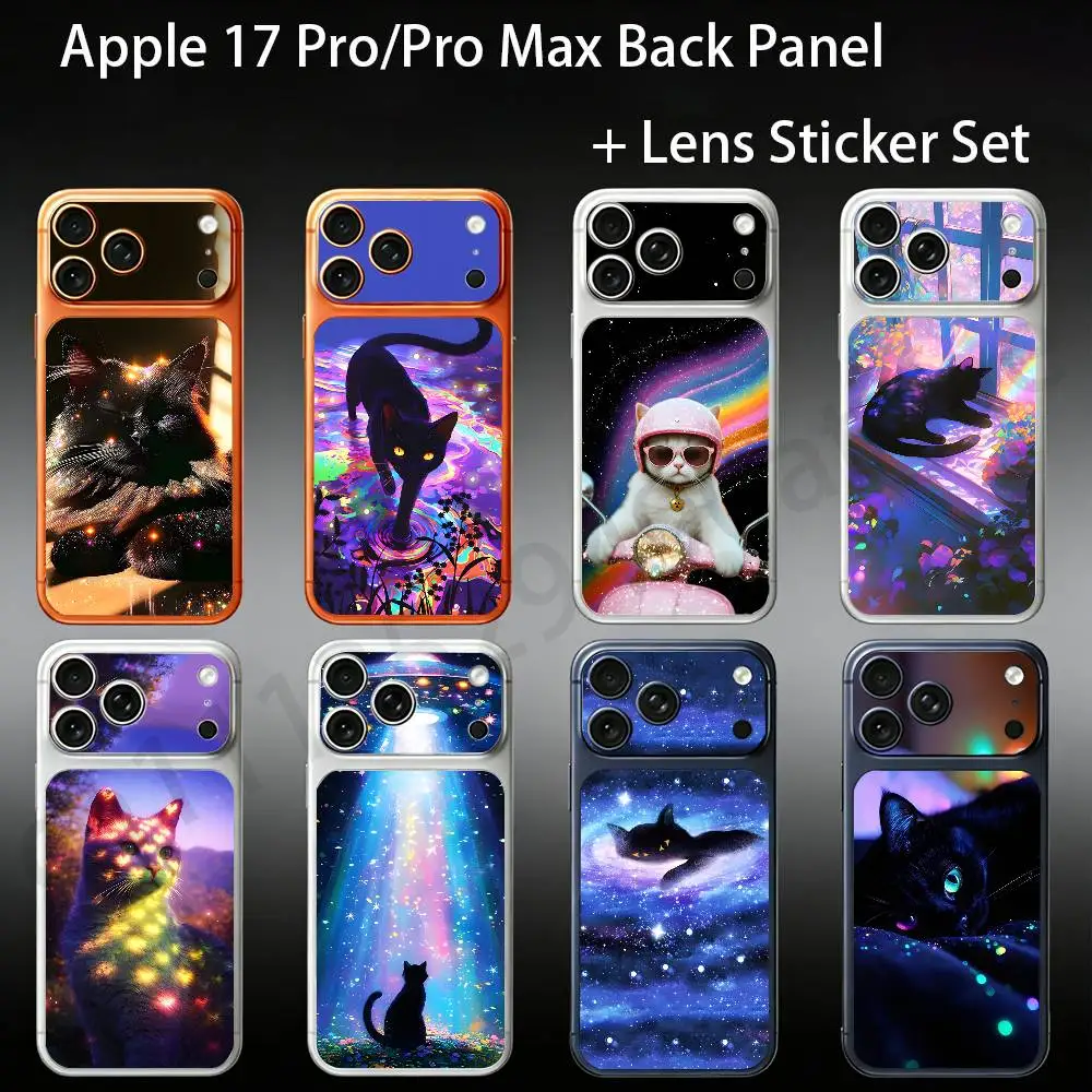 Shiny Spiritual Black Cat For iPhone 17proMax/17pro Full Cover Decal Skin Wrap Colorful Rear Protective Sticker Film
Shiny Spiritual Black Cat For iPhone 17proMax/17pro Full Cover Decal Skin Wrap Colorful Rear Protective Sticker Film