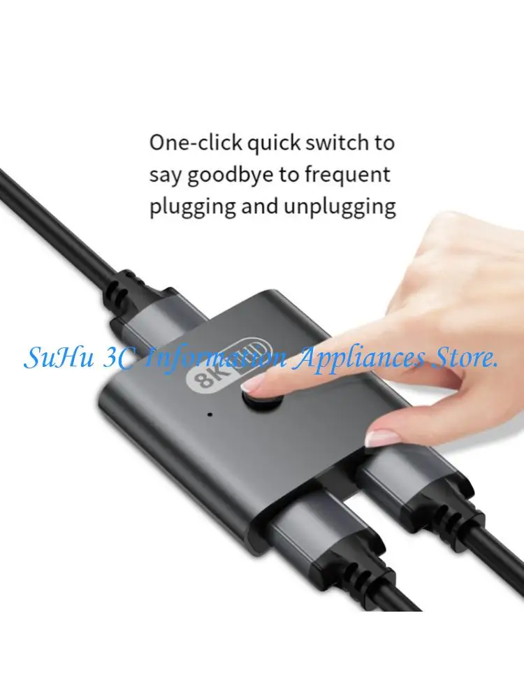 BiDirectional HDTV 2.1 Switcher Box Allows Easy Connection Of Gaming Consoles And Home Entertainment Systems
BiDirectional HDTV 2.1 Switcher Box Allows Easy Connection Of Gaming Consoles And Home Entertainment Systems