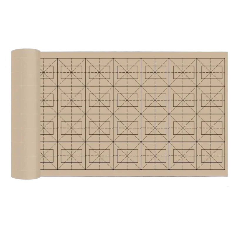 Sumi Art Scroll Thickened Rice Grid Xuan Paper Seal Clerical Script Calligraphy Practice Copy Rice Paper Cross Grid Papel Sheet
Sumi Art Scroll Thickened Rice Grid Xuan Paper Seal Clerical Script Calligraphy Practice Copy Rice Paper Cross Grid Papel Sheet