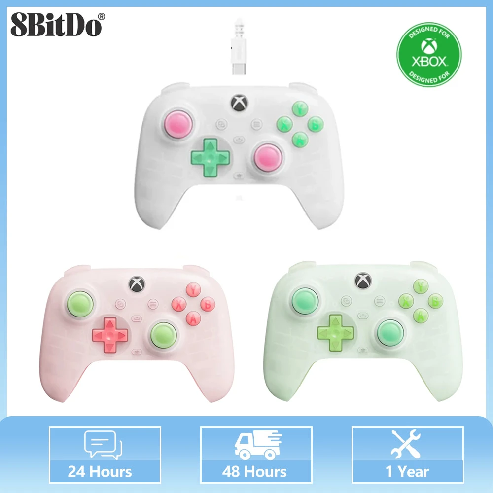 8BitDo Ultimate Mini Wired Controller for Xbox Hall Effect Joysticks and Triggers For Xbox Series X|S, Xbox One, Windows 10/11
8BitDo Ultimate Mini Wired Controller for Xbox Hall Effect Joysticks and Triggers For Xbox Series X|S, Xbox One, Windows 10/11