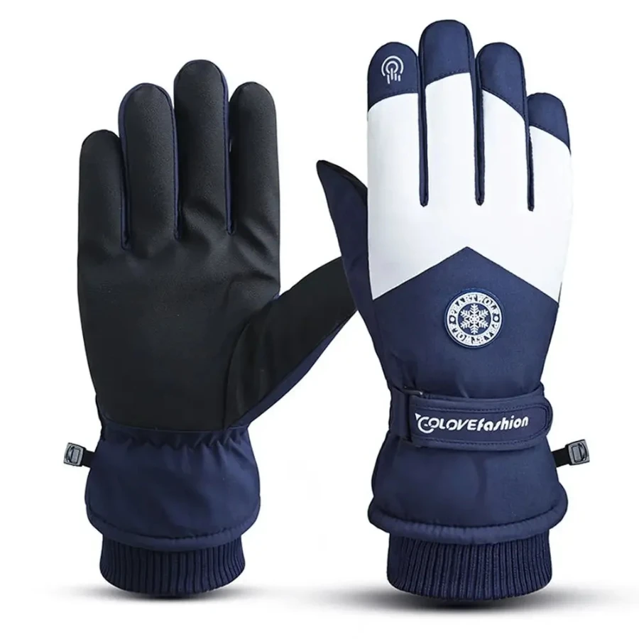 Winter Snowboard Ski Gloves PU Leather Non-slip Touch Screen Waterproof Motorcycle Cycling Fleece Warm Riding Gloves
Winter Snowboard Ski Gloves PU Leather Non-slip Touch Screen Waterproof Motorcycle Cycling Fleece Warm Riding Gloves