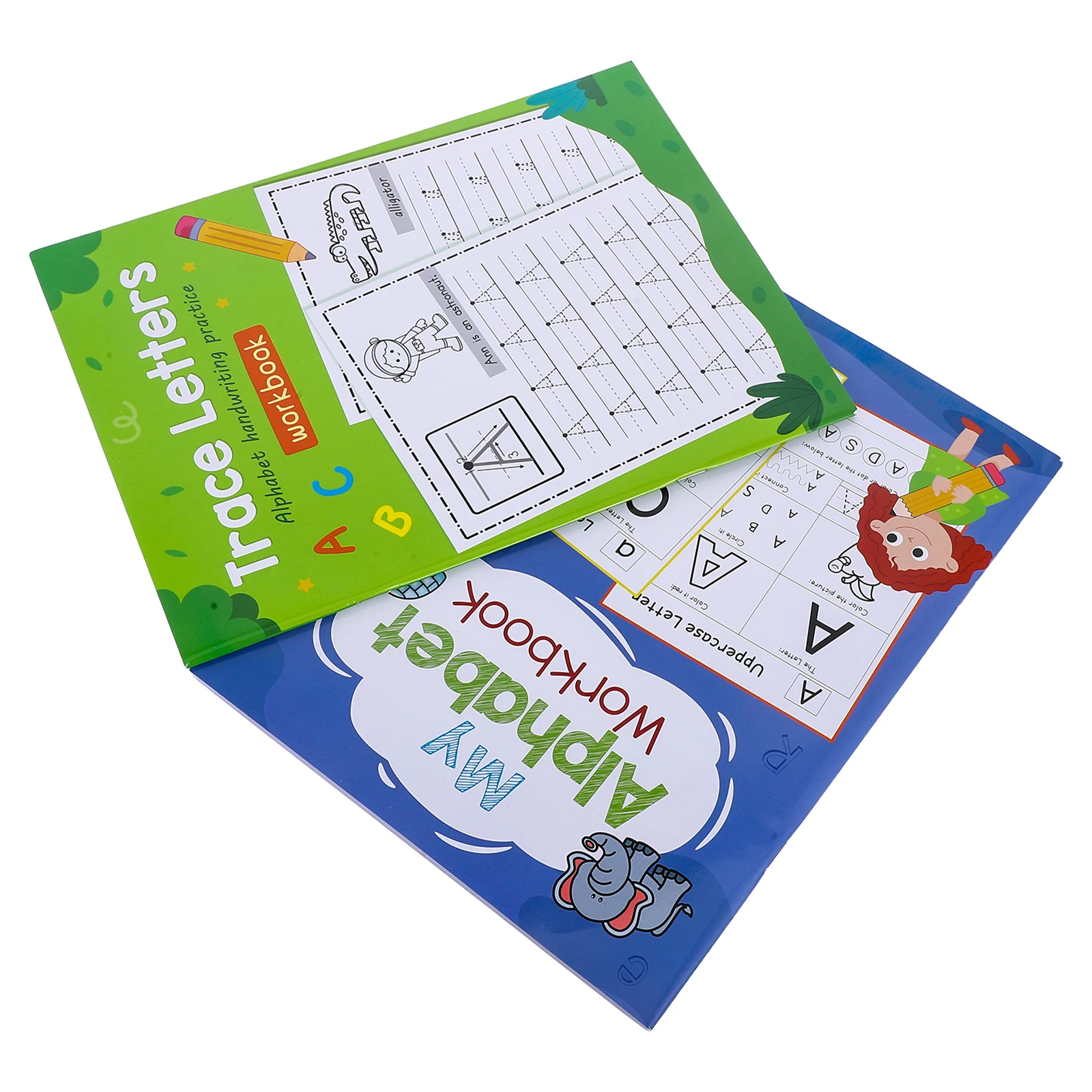 Letter Exercise Book Early Childhood Alphabet Handwriting Practice Paper for Education Learning Device Tracing Workbook
Letter Exercise Book Early Childhood Alphabet Handwriting Practice Paper for Education Learning Device Tracing Workbook