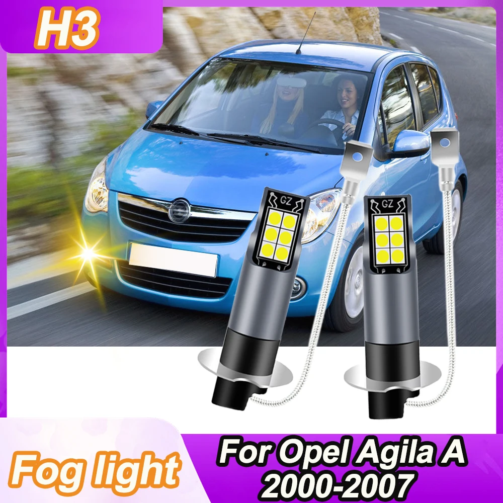For Opel Agila A 2000-2007 2005 2006 2007 2pcs H3 LED Fog Light Bulb Conversion Kit 3000K Yellow Replacement Bulbs
For Opel Agila A 2000-2007 2005 2006 2007 2pcs H3 LED Fog Light Bulb Conversion Kit 3000K Yellow Replacement Bulbs
