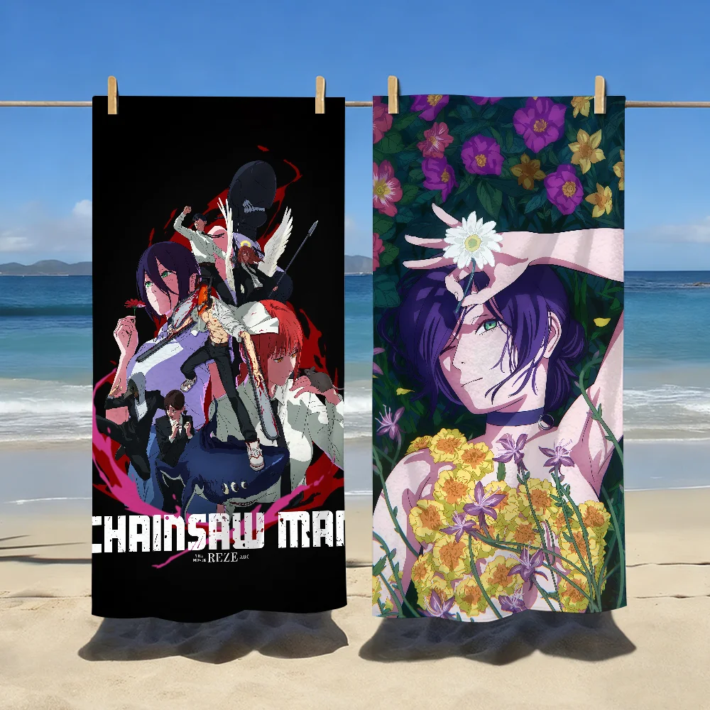 C-Chainsaw Man Anime Movie Reze Arc Towel Sports Quick Dry Travel Camping Gear Sandproof Soft Light Large Beach Towel
C-Chainsaw Man Anime Movie Reze Arc Towel Sports Quick Dry Travel Camping Gear Sandproof Soft Light Large Beach Towel