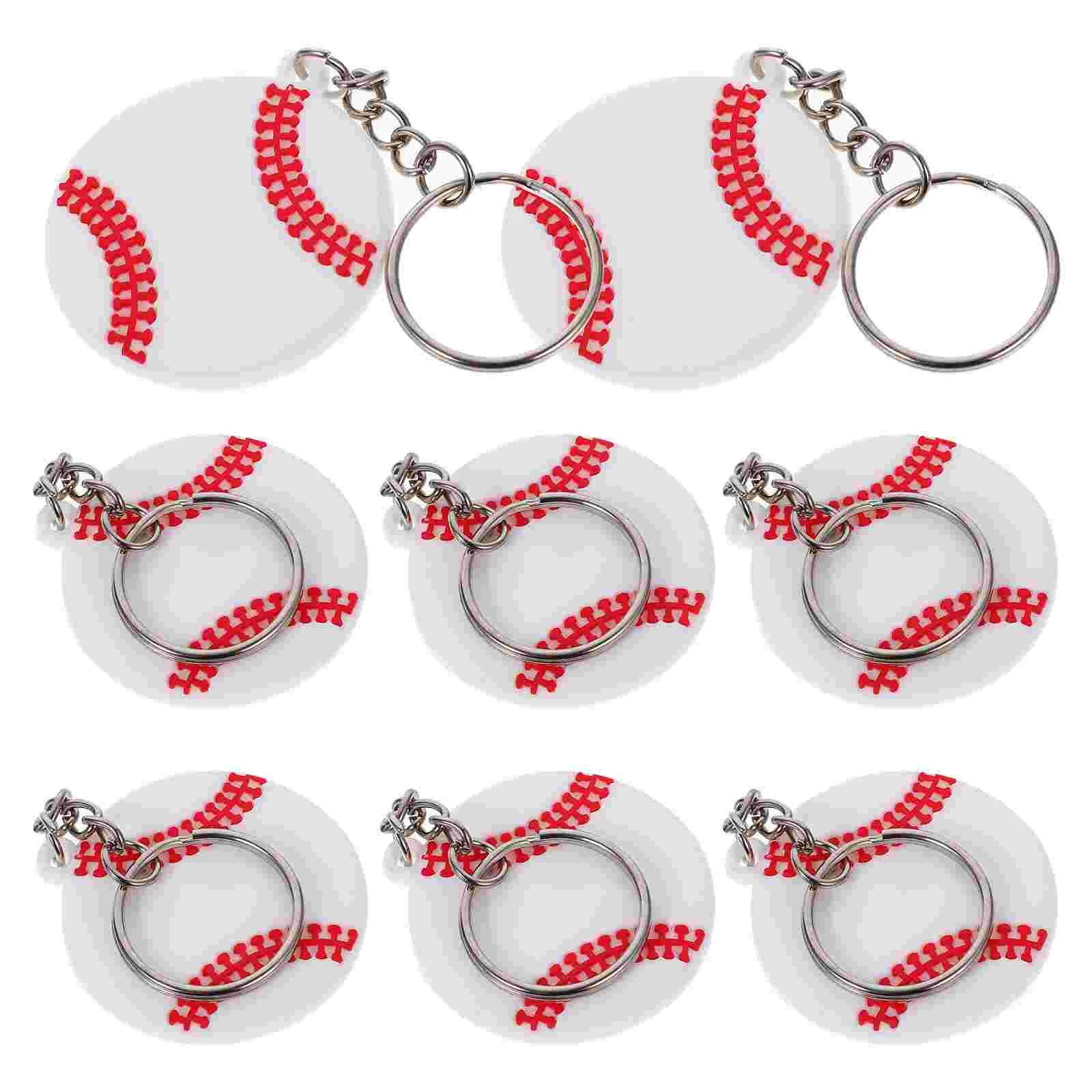 10 Pcs PVC Sports Keychains Creative Mini Keyring Personalized Party Favors Exquisite Craftsmanship Gifts For Boys Bag
10 Pcs PVC Sports Keychains Creative Mini Keyring Personalized Party Favors Exquisite Craftsmanship Gifts For Boys Bag