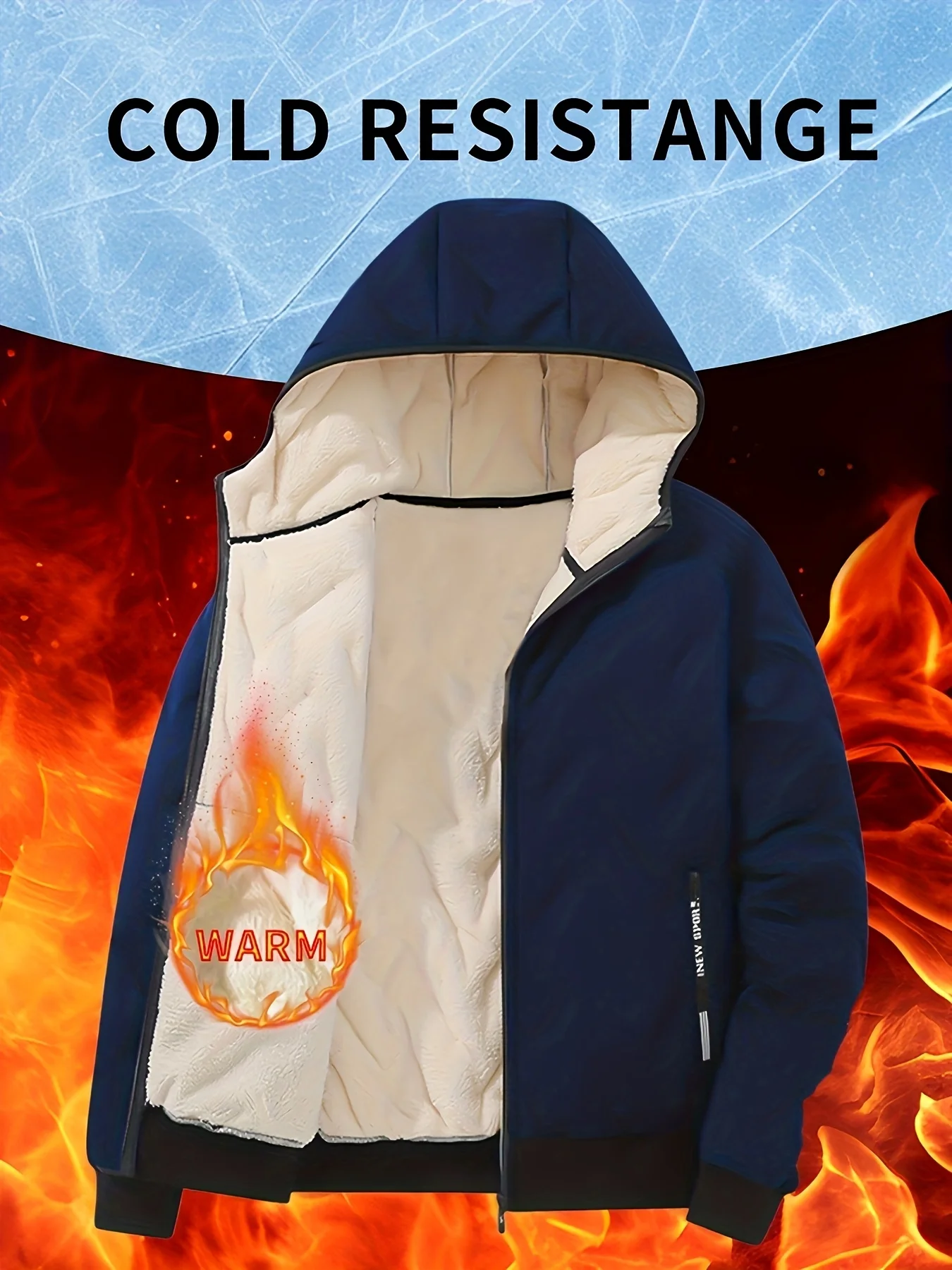 Men's Winter Jacket 2025 Upgraded Triple-Layer Fleece-Lined Hooded Jacket - Windproof Winter Coat with Full-Zip Closure
Men's Winter Jacket 2025 Upgraded Triple-Layer Fleece-Lined Hooded Jacket - Windproof Winter Coat with Full-Zip Closure