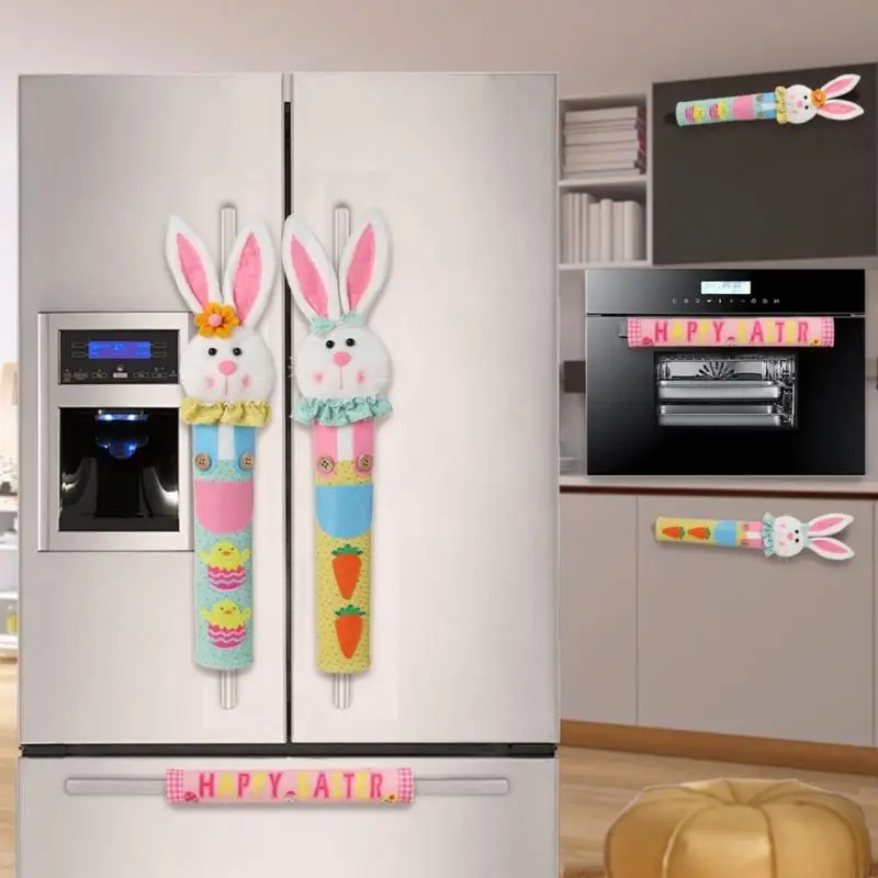 Easter Rabbit Design Refrigerator Handle Cover for Kitchen Fridge Decoration
Easter Rabbit Design Refrigerator Handle Cover for Kitchen Fridge Decoration