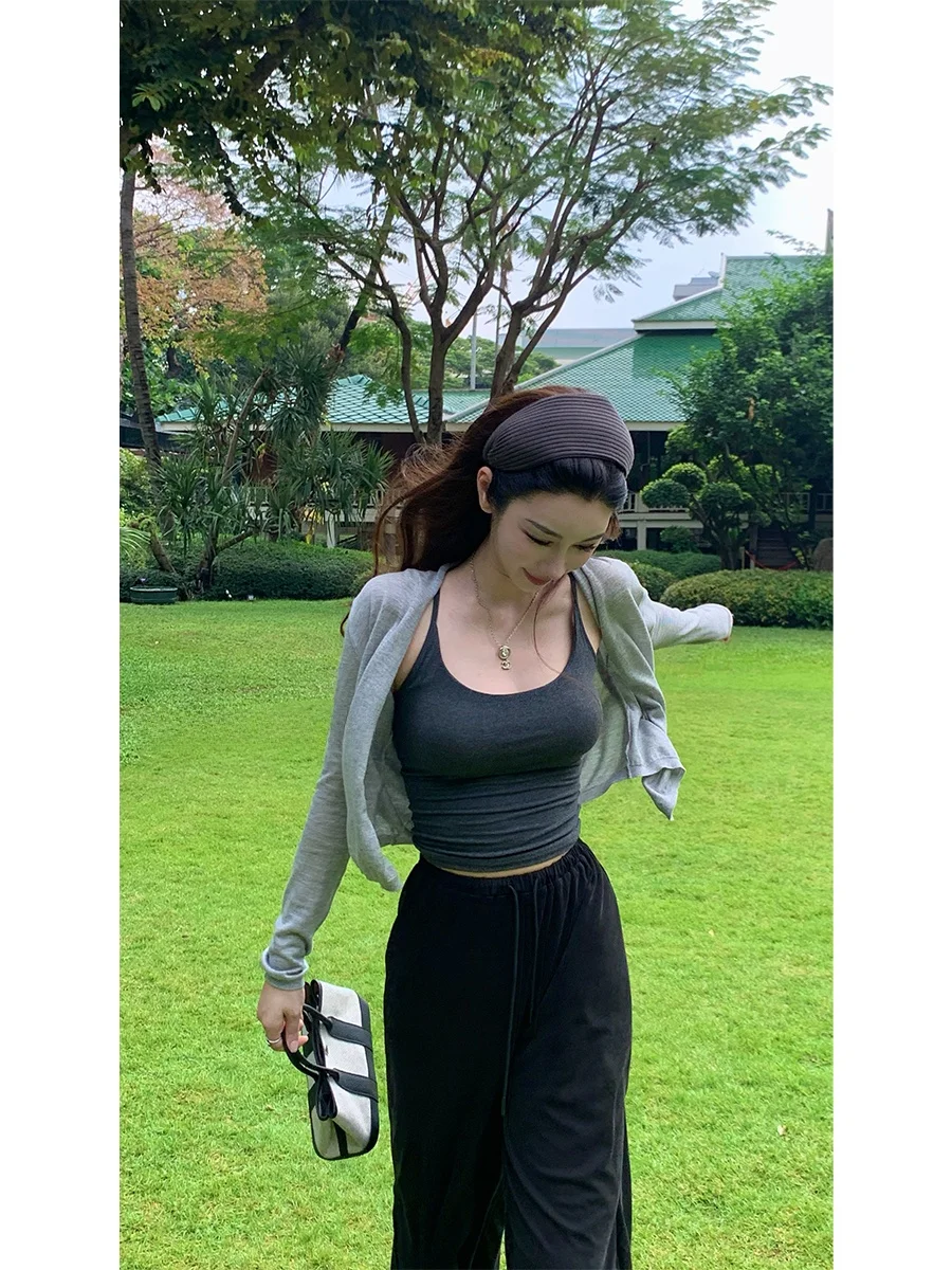 Achi Slim Fit Long Sleeve Knitted Cardigan Soft Rcelle Short Style Breathable Lightweight Women's Cleanfit Summer Top
Achi Slim Fit Long Sleeve Knitted Cardigan Soft Rcelle Short Style Breathable Lightweight Women's Cleanfit Summer Top