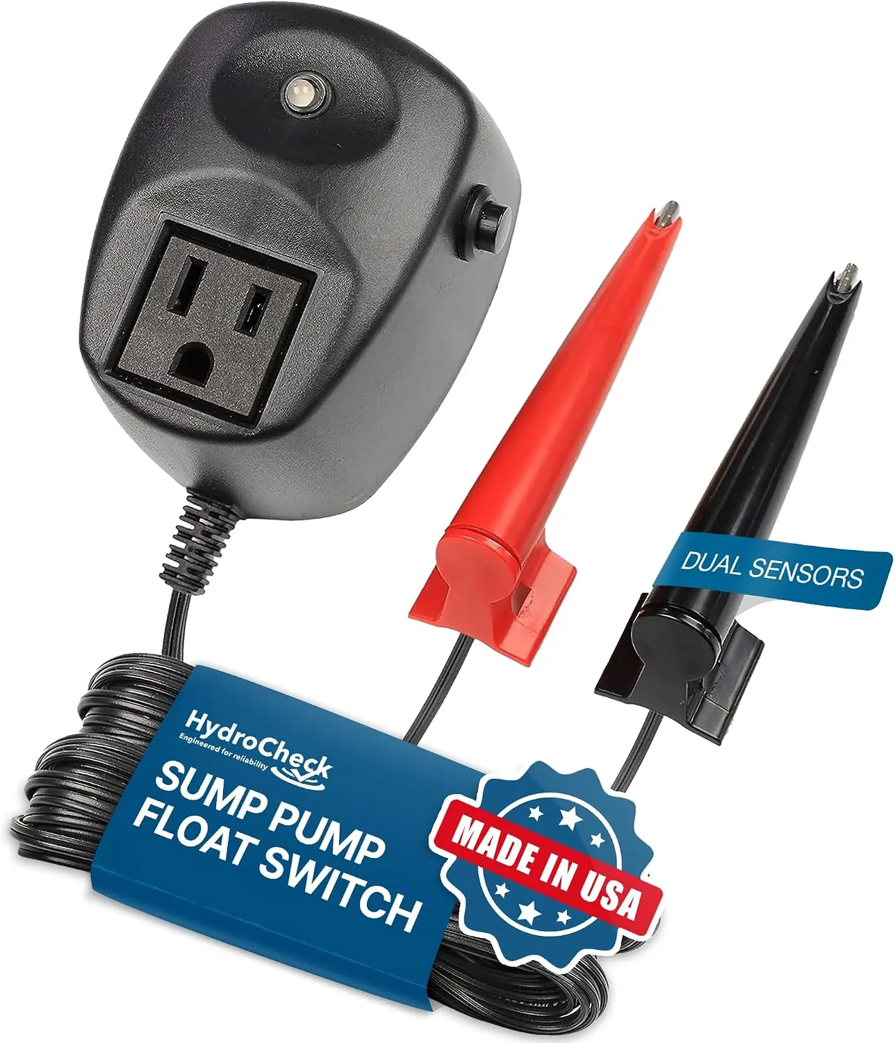 HC6000v2 Sump Pump Float Switch: Hi-Lo Dual Sensors with Built-in Alarms | Energy-Saving, Maintenance-Free Solution to Prevent
HC6000v2 Sump Pump Float Switch: Hi-Lo Dual Sensors with Built-in Alarms | Energy-Saving, Maintenance-Free Solution to Prevent