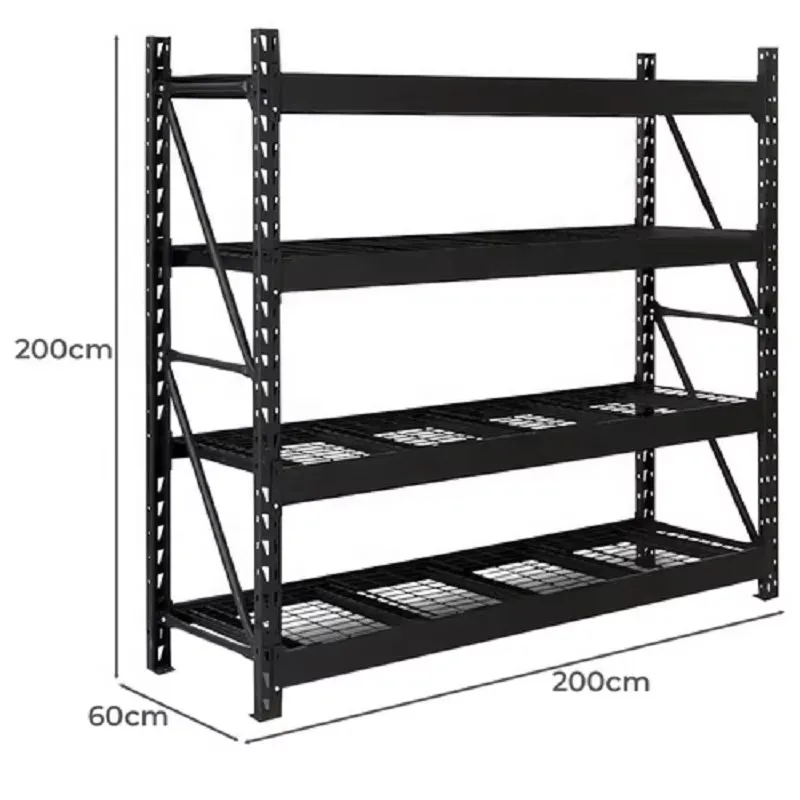 Loading Weight 100-500kg 2000*600*2000 Multi-layer Storage Light Duty Shelves
Loading Weight 100-500kg 2000*600*2000 Multi-layer Storage Light Duty Shelves