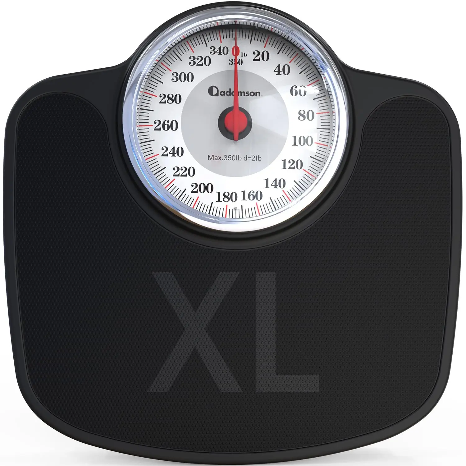 Oversize Mechanical Bathroom Scale - 350 lb Capacity, Anti-Skid Rubber Surface, Large Numbers for Easy Reading
Oversize Mechanical Bathroom Scale - 350 lb Capacity, Anti-Skid Rubber Surface, Large Numbers for Easy Reading
