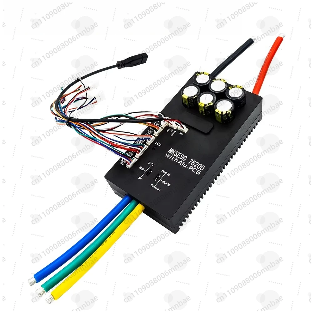 For VESC 75V200A V2 for Benjamin ESC, Model Aircraft FOC Brushless Motor 75200 Aluminum Substrate PCB with Housing/Bare Board
For VESC 75V200A V2 for Benjamin ESC, Model Aircraft FOC Brushless Motor 75200 Aluminum Substrate PCB with Housing/Bare Board