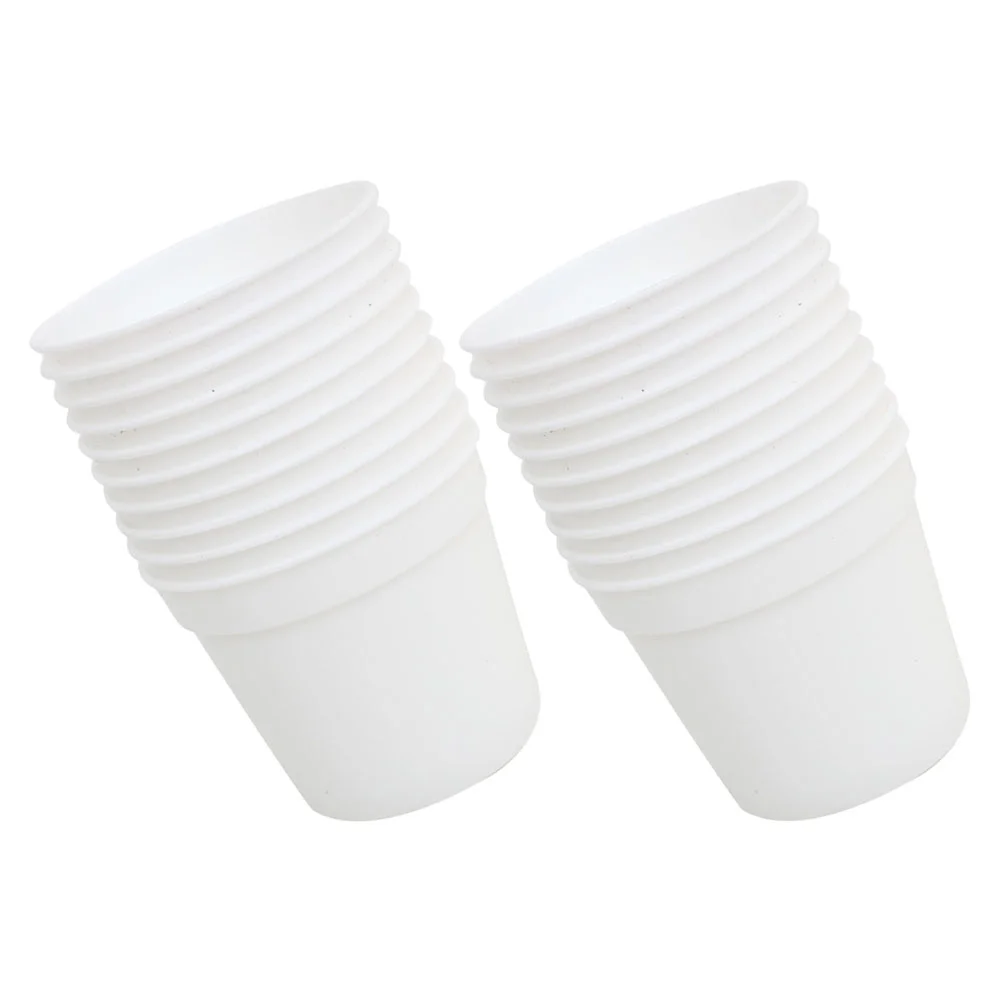 24 Pcs Flowerpot Seedling Cup Plant Nursery Pots Garden Containers Starting Bonsai
24 Pcs Flowerpot Seedling Cup Plant Nursery Pots Garden Containers Starting Bonsai