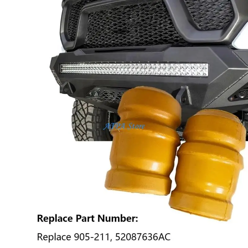 U13C Long Lasting Rubber Shock Absorption For Front Bumper Easy Installation 52087636AC
U13C Long Lasting Rubber Shock Absorption For Front Bumper Easy Installation 52087636AC