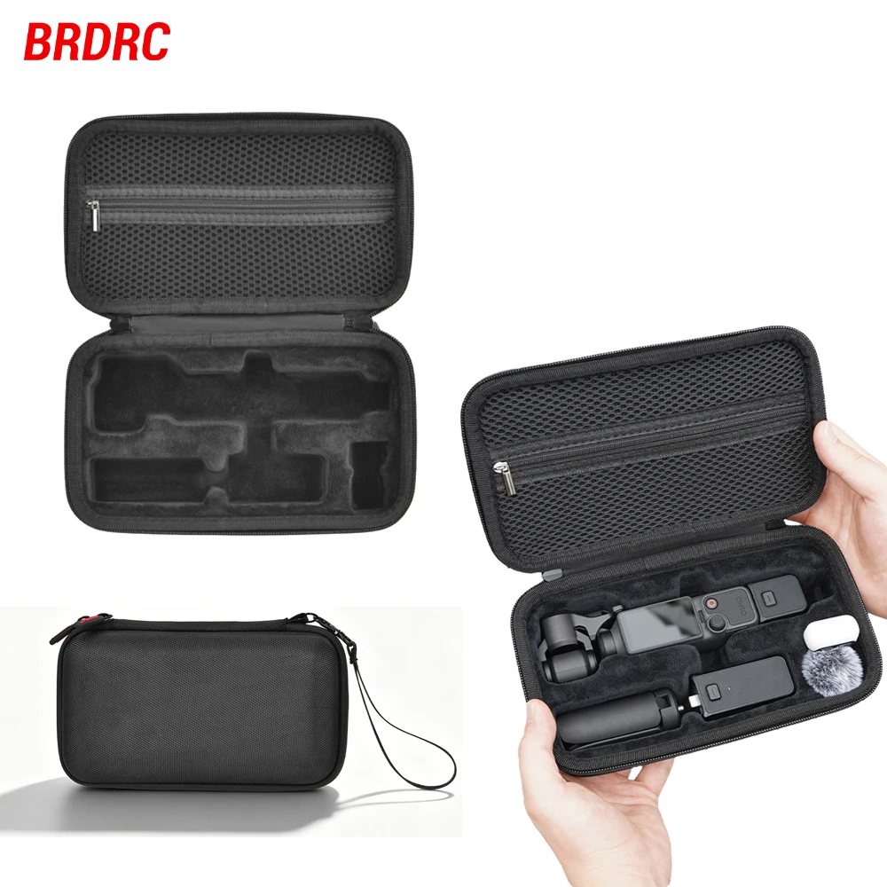 BRDRC Storage Bag for DJI Pocket 4 Carrying Case Anti-scratch Package Handbag Protective Case for DJI Pocket 4 Accessories
BRDRC Storage Bag for DJI Pocket 4 Carrying Case Anti-scratch Package Handbag Protective Case for DJI Pocket 4 Accessories