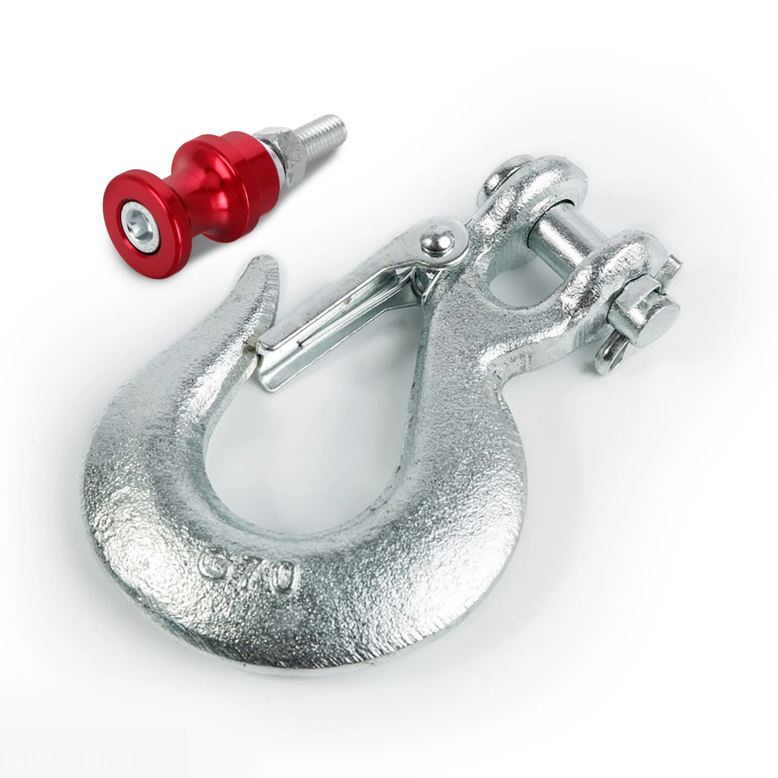 Heavy Duty Rugged Winch Hook Holder Steel Bolt Attachment Clevis Slip Half-Linked Off-Road Winch Accessories Metal
Heavy Duty Rugged Winch Hook Holder Steel Bolt Attachment Clevis Slip Half-Linked Off-Road Winch Accessories Metal