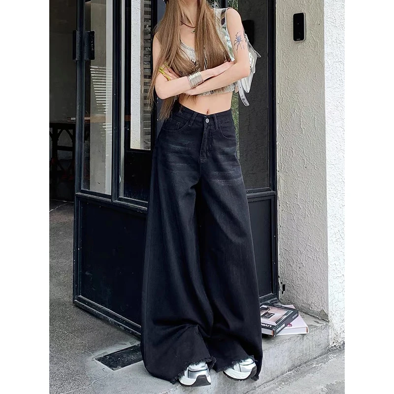 YIBASHU женские черные готические мешковатые джинсы в стиле гранж винтажные Harajuku Y2k джинсовые брюки в американском стиле оверсайз джинсовые брюки весна 2026
YIBASHU женские черные готические мешковатые джинсы в стиле гранж винтажные Harajuku Y2k джинсовые брюки в американском стиле оверсайз джинсовые брюки весна 2026