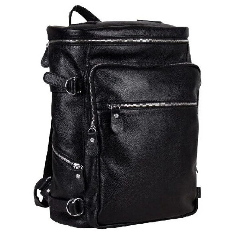 Genuine Leather Fashion Men Bagpack School Bag Male Large Capacity Hiking Travel Backpack Women Book Bags Rucksack Black M035
Genuine Leather Fashion Men Bagpack School Bag Male Large Capacity Hiking Travel Backpack Women Book Bags Rucksack Black M035