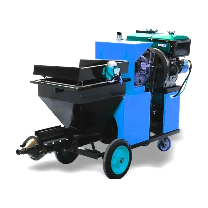 Cement Mortar Plaster Machine Mortar Spraying Machine Customizable Diesel Power Building Wall Plastering Equipment
Cement Mortar Plaster Machine Mortar Spraying Machine Customizable Diesel Power Building Wall Plastering Equipment